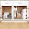 Household Essentials Glidez Chrome 2-Tier Cabinet Organizer
